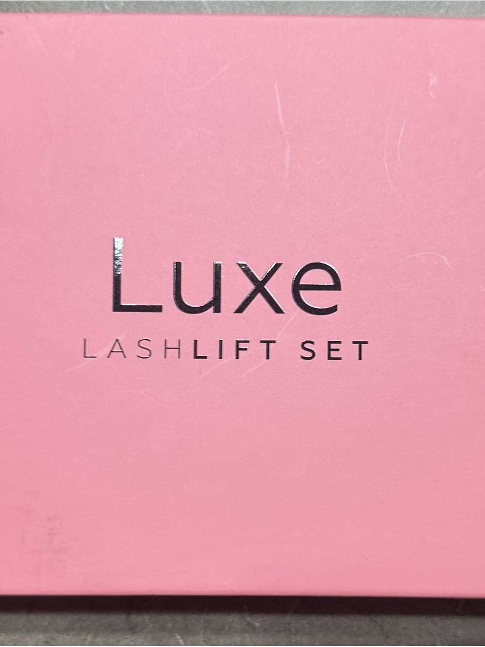 Luxe Pink Lash Lift Kit with Metallic Logo